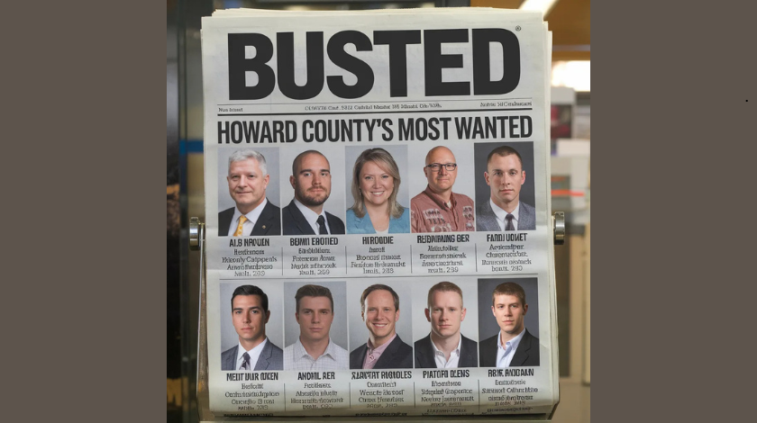 Howard County Busted Newspaper